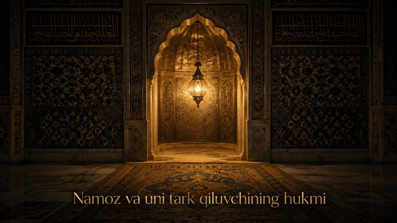Namoz va uning tark qiluvchining hukmi