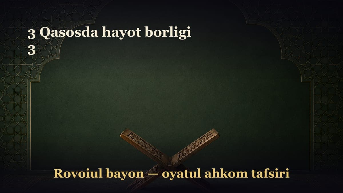 3 Qasosda hayot borligi 3