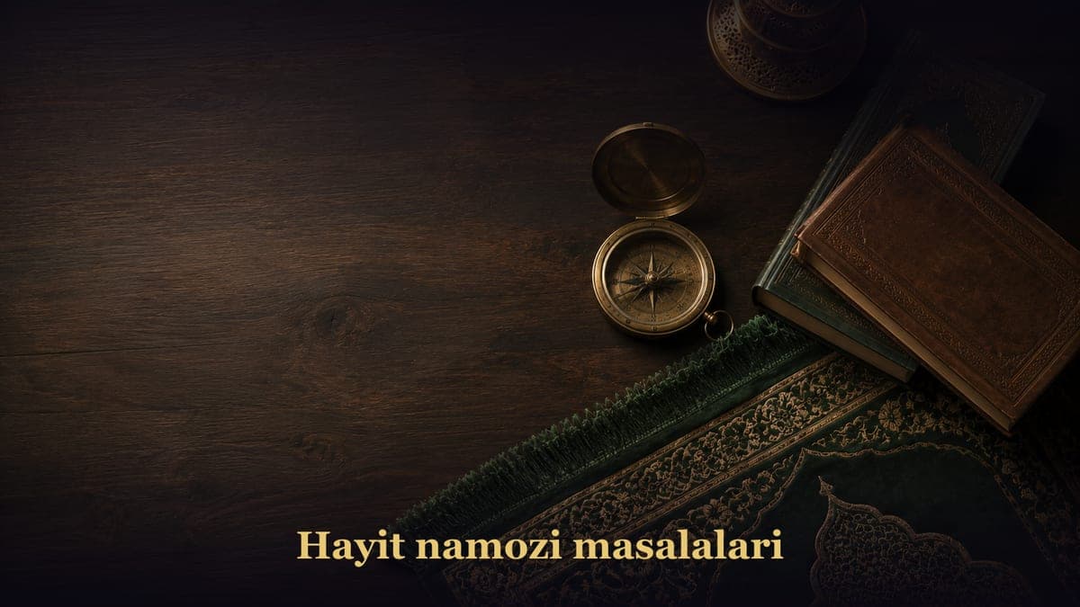 Hayit namozi masalalari